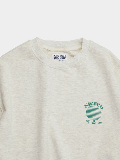 SPS Logo Sweatshirts (Oatmeal-Green)