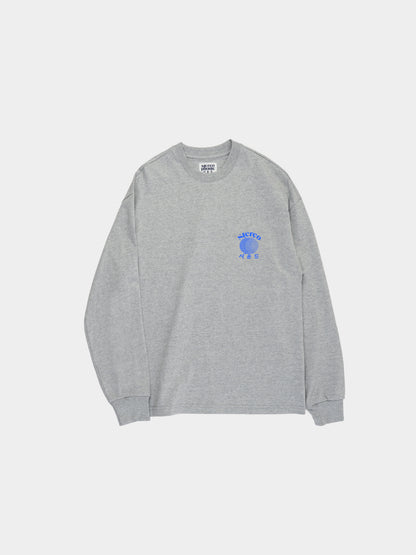 SPS Letter Long Sleeve Tee (Melange Gray)