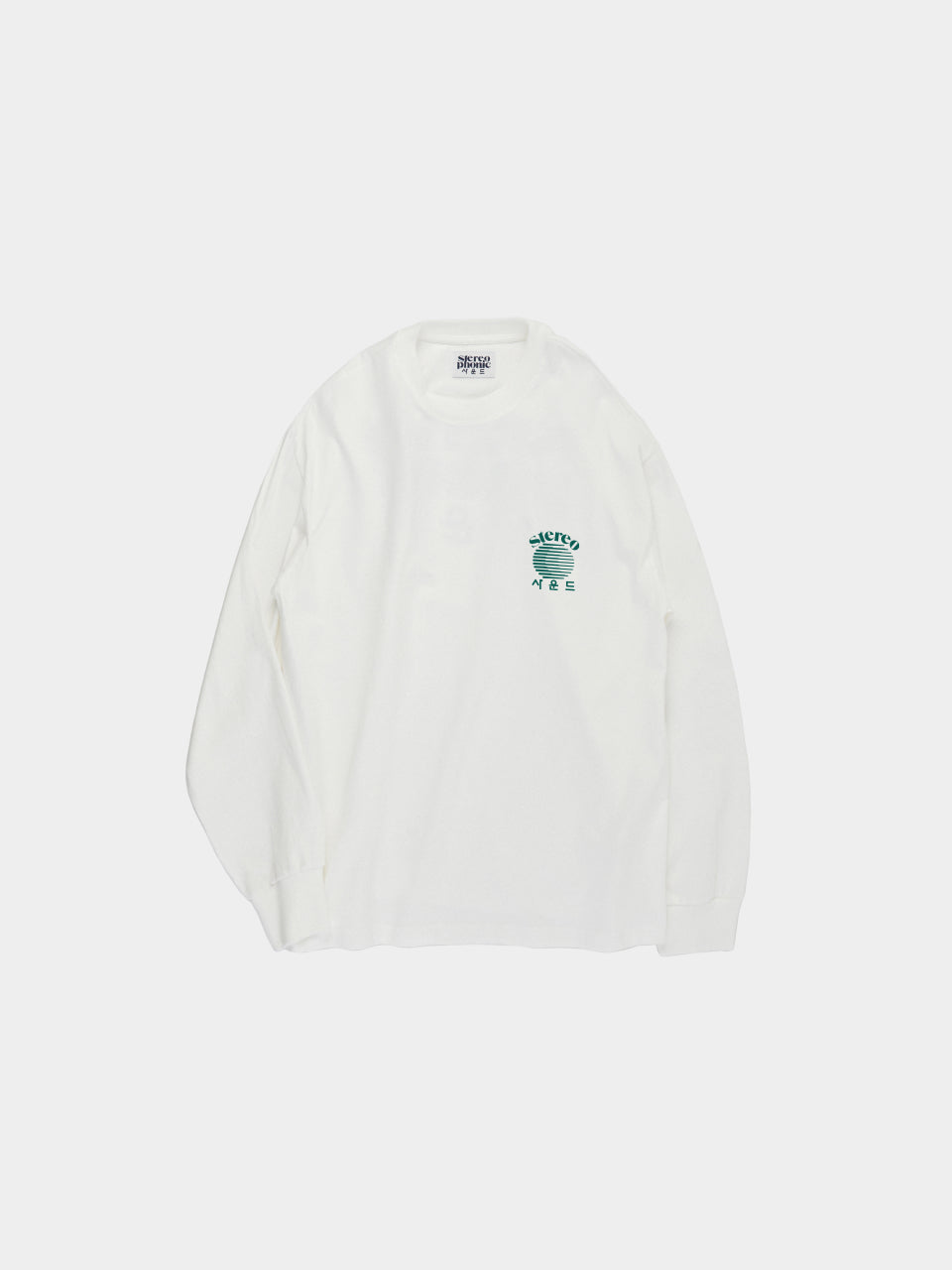 SPS Letter Long Sleeve Tee (White)