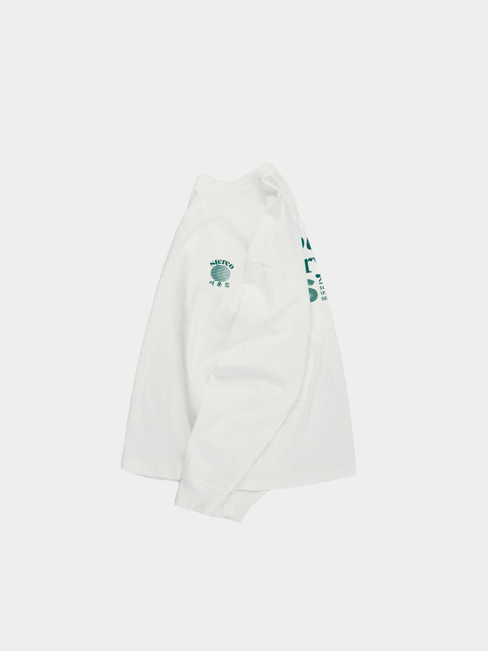 SPS Letter Long Sleeve Tee (White)