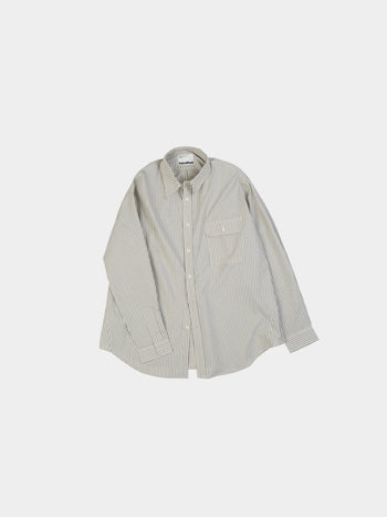 One Pocket Classic Stripe Shirts (Stripe Navy)