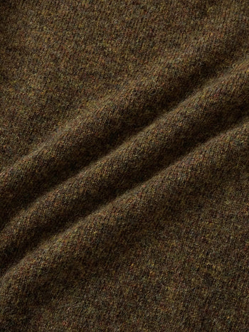 Shaggy Dog Round Knit (Brown)