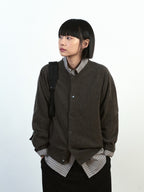 Light Wholegarments Cardigan (Deep Khaki)