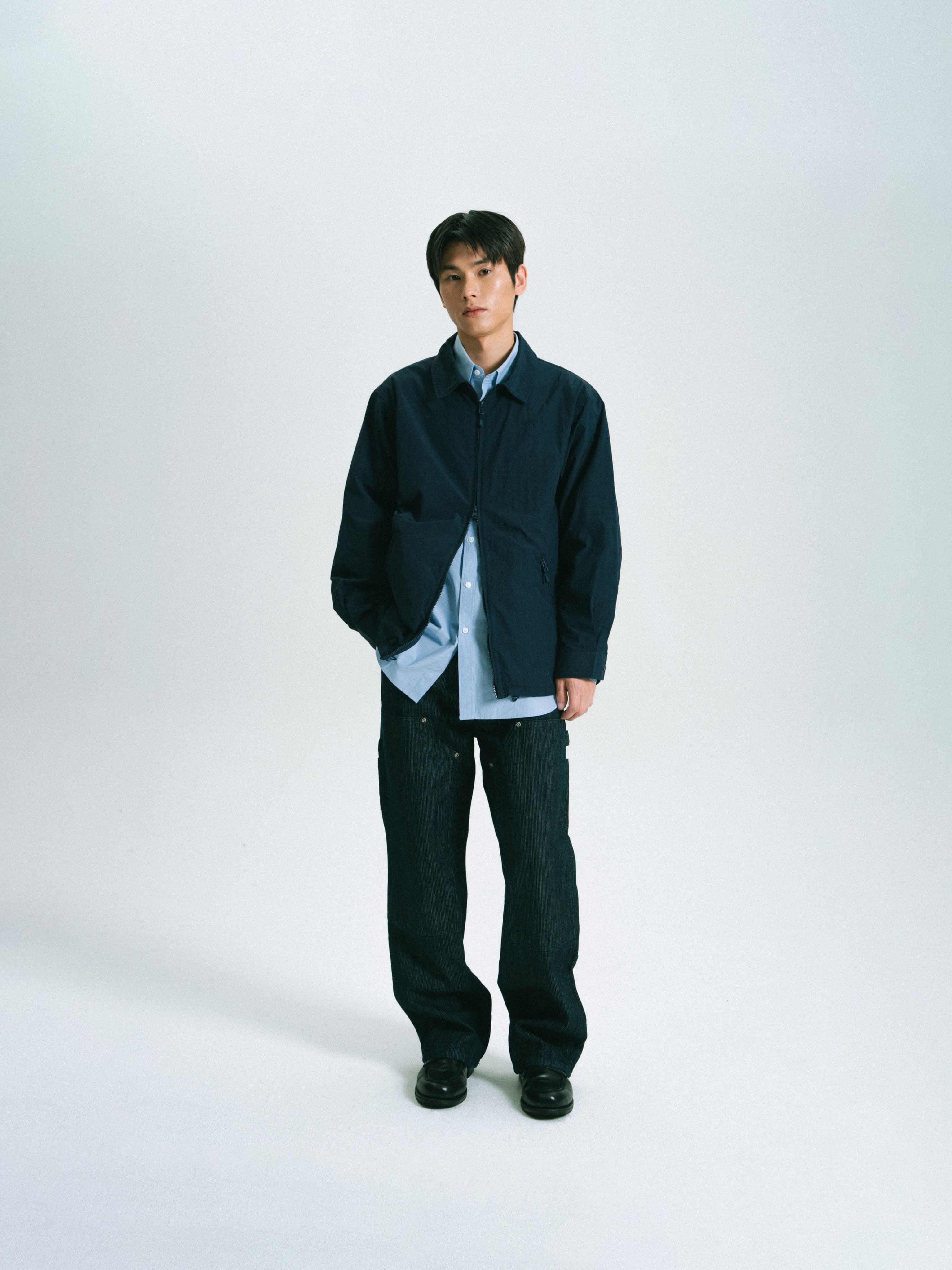 Comfort Drizzler Jacket (Blue Gray) | Havehad