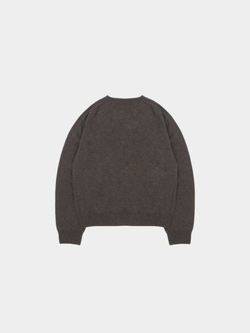 Light Wholegarments Cardigan (Brown)