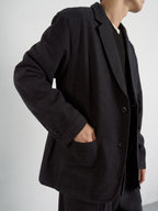 City Light Wool Club Jacket (Black)