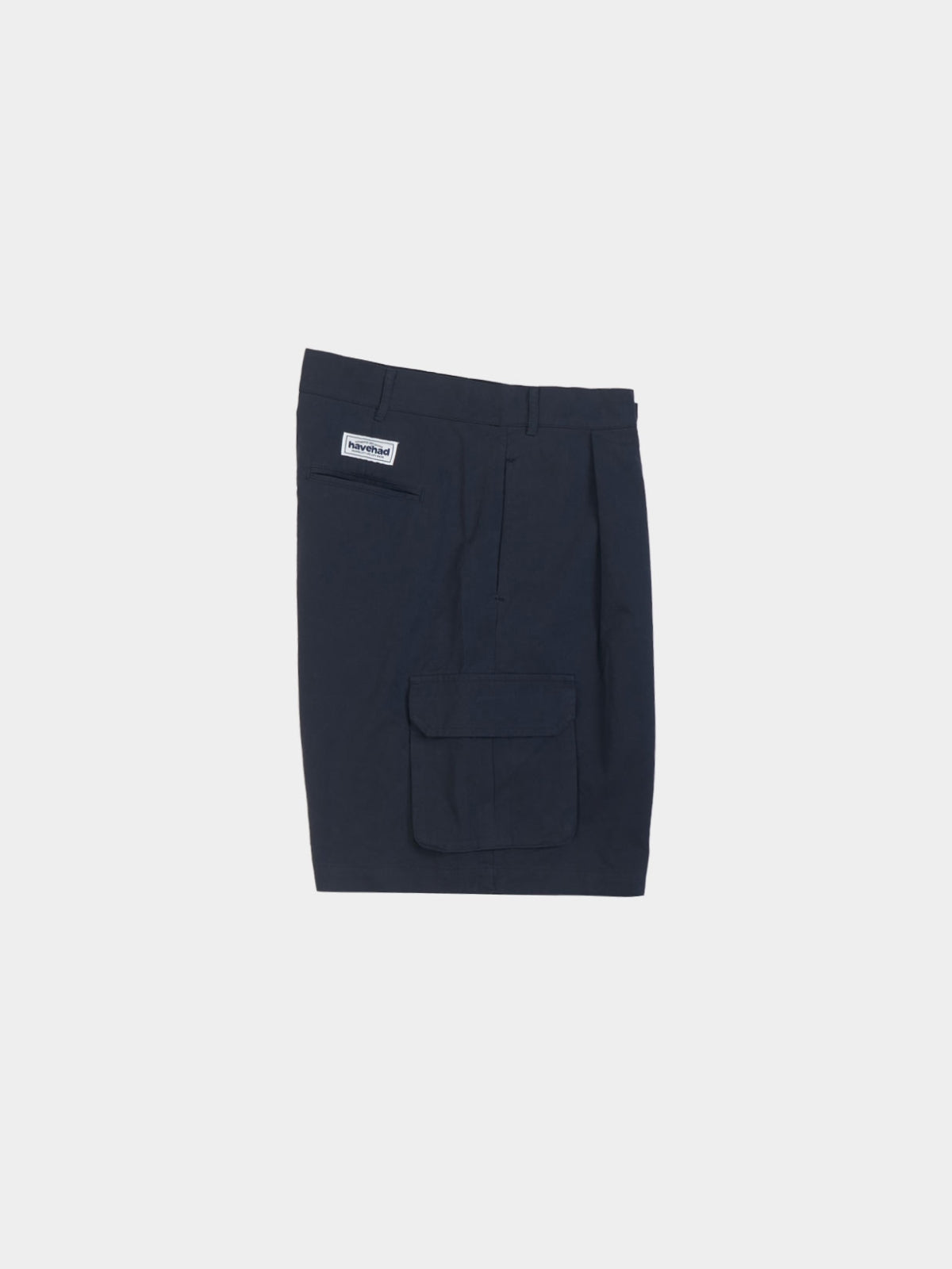 Utility Pin-tuck Cargo Shorts (Navy)