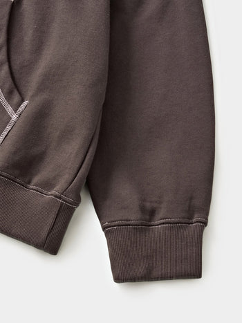 Vintage Sweat Hoodie (Brown)
