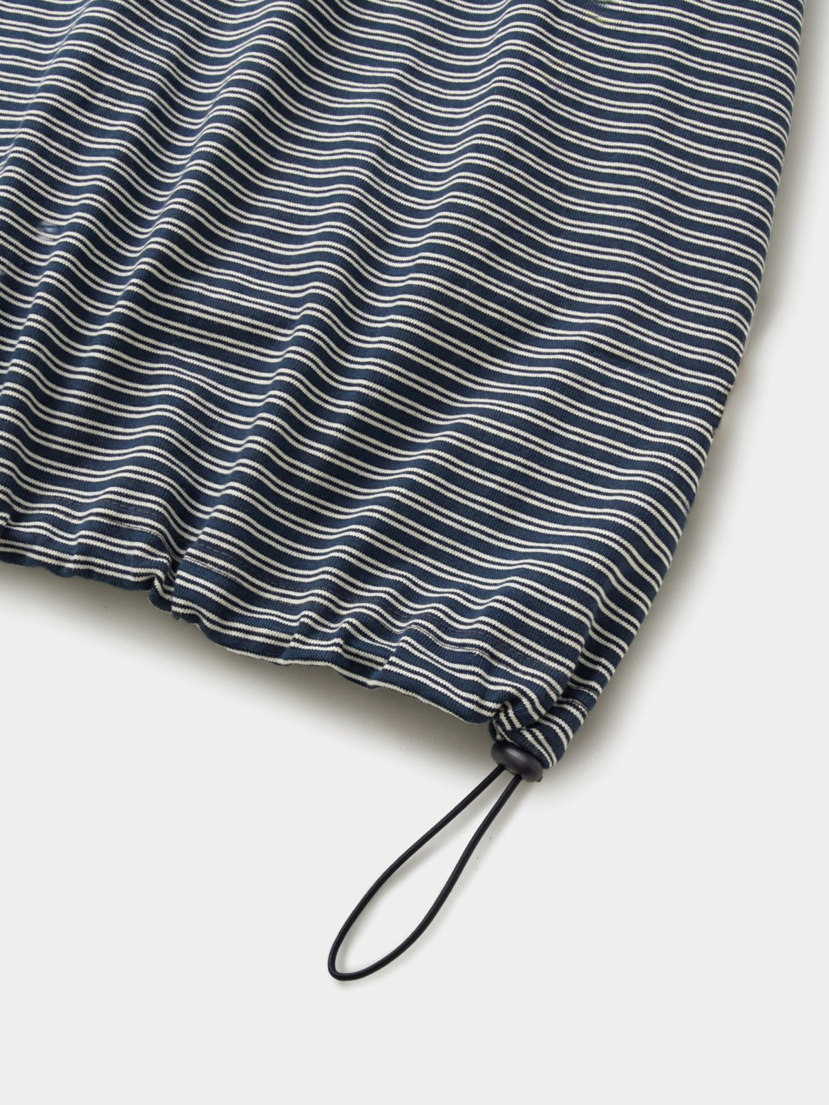 Relaxed Half Stripe String Tee (Stripe Navy)