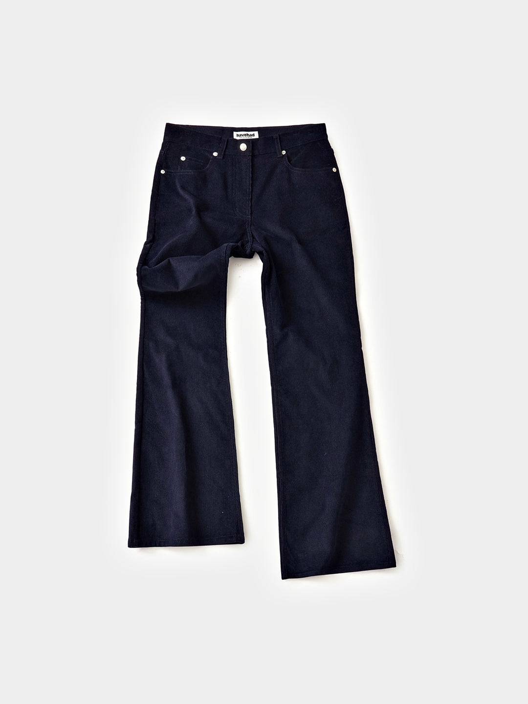 Flare Corduroy Pants (Navy)