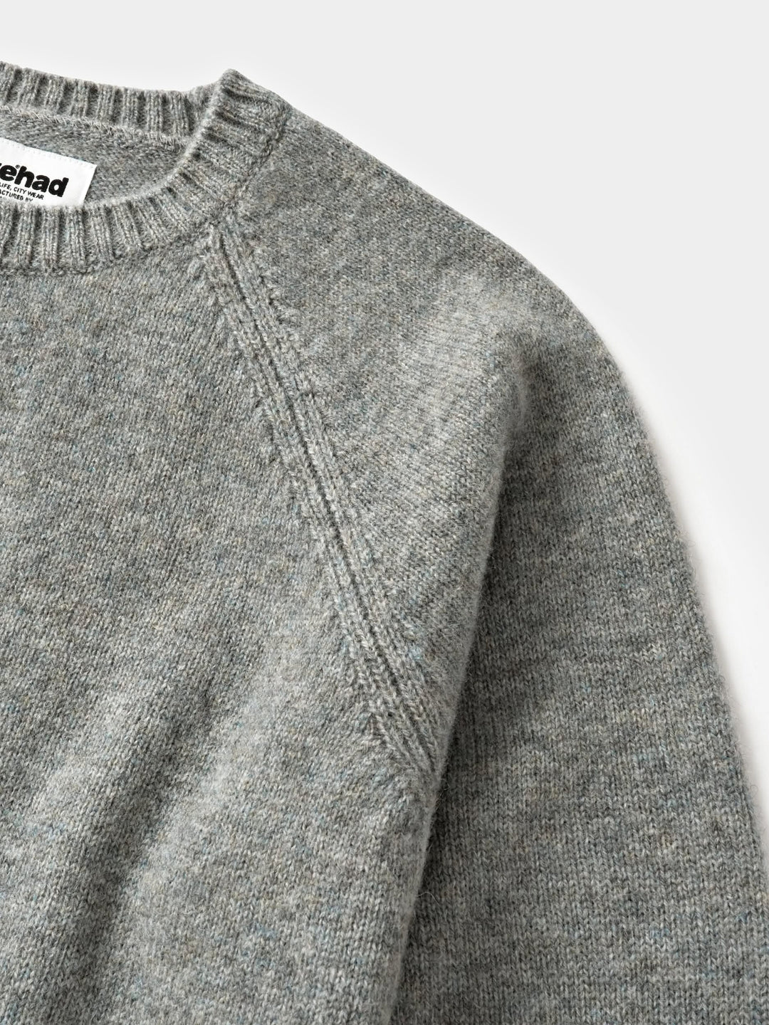 Shaggy Dog Round Knit (Grey)