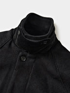 City Wool Half Coat (Black)