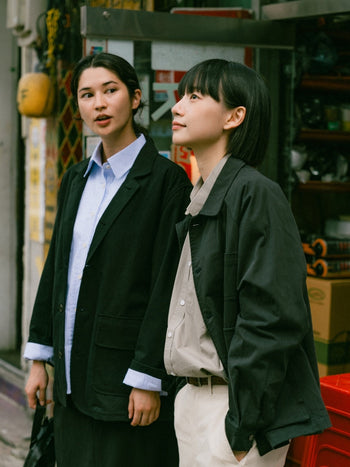 25ss City Worker Club Jacket - Black | A2 (L)