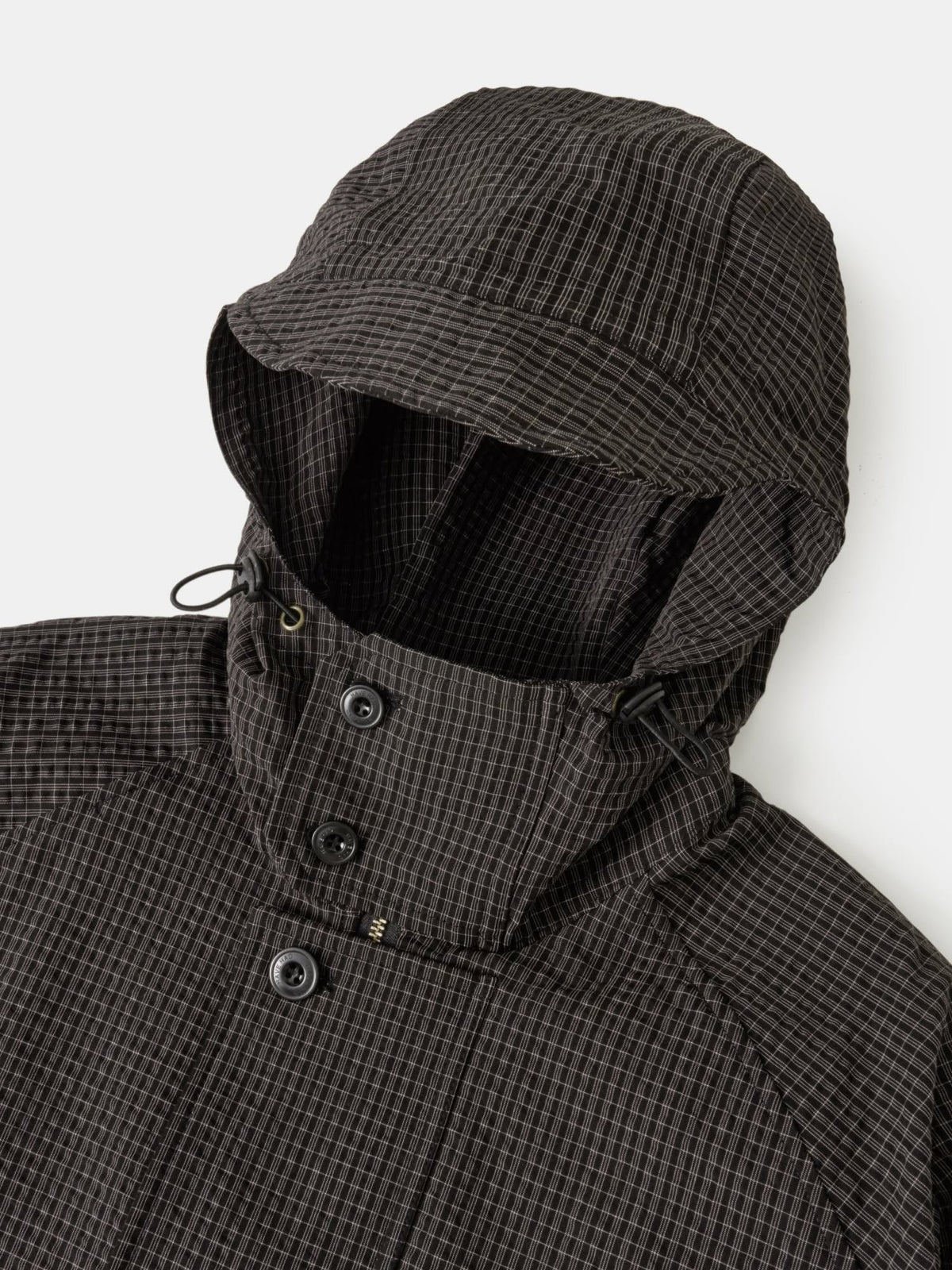 City Commuter Check Wind Jacket (Check Black)