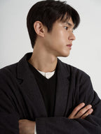 City Light Wool Club Jacket (Black)