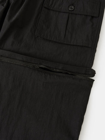 2way Utility Cargo Pants (Black)