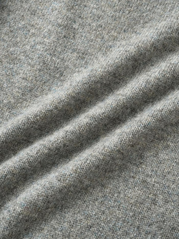 Shaggy Dog Round Knit (Grey)