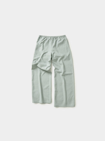Easy Stripe Banding Pants (Stripe Olive)