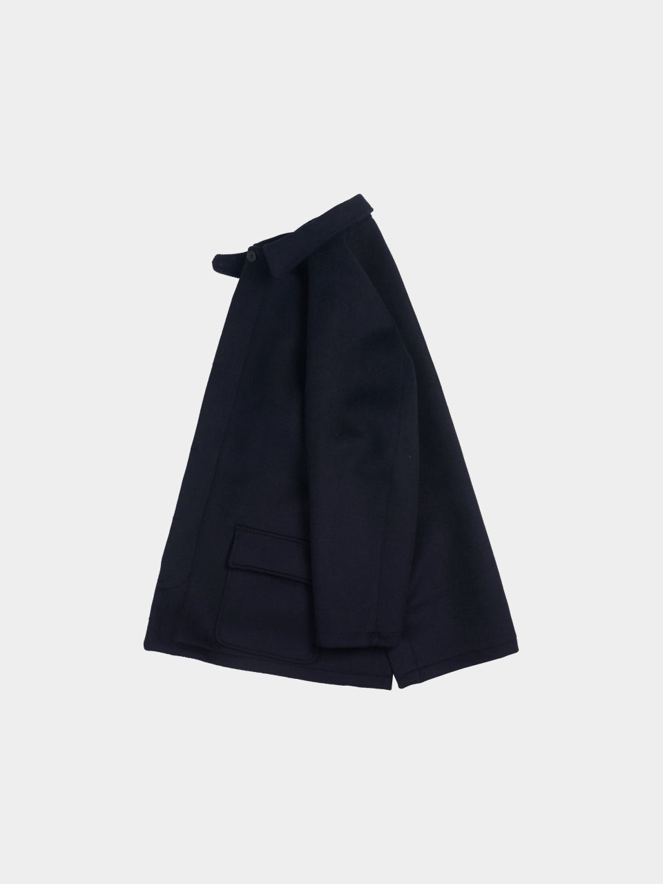 havehad City Wool Half Coat ハーフコート　ネイビー City Wool Half Coat (Navy) | Havehad