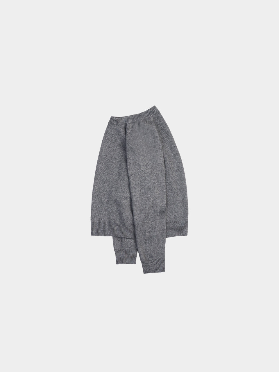 Yak Wool Crewneck Sweater (Gray) | Havehad
