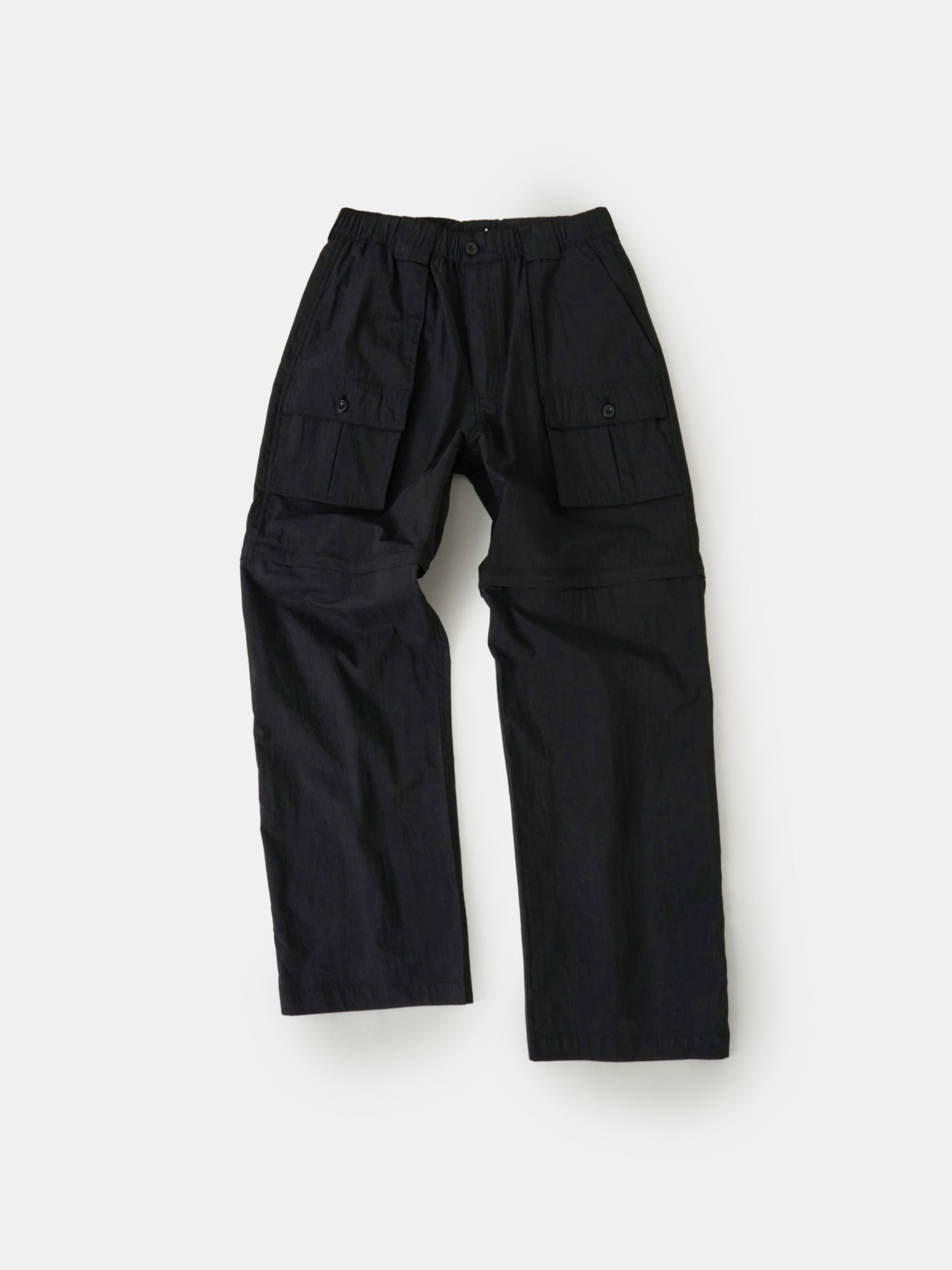 2way Utility Cargo Pants (Black) | Havehad