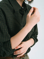 Classic Check Westren Shirts (Brown)