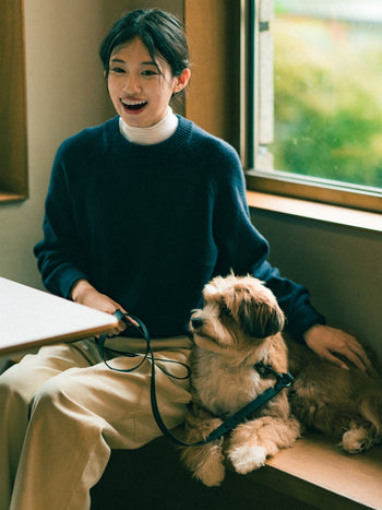 Yak Wool Crewneck Sweater (Deep Green)