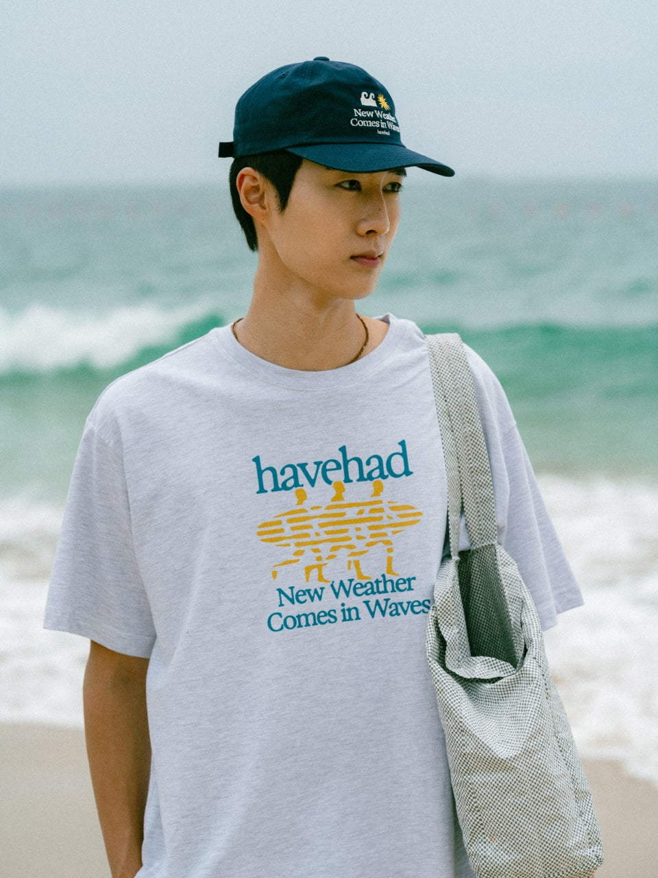 Sea&Sun Graphic Washed Cap (Navy)