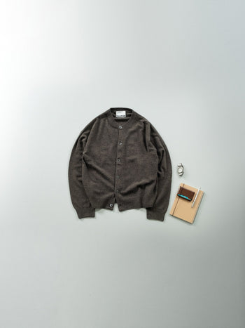 Light Wholegarments Cardigan (Brown)