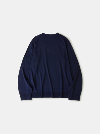 Daily Crewneck Sweater (Navy)