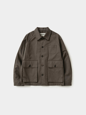 City Worker French Jacket (Ash Brown)