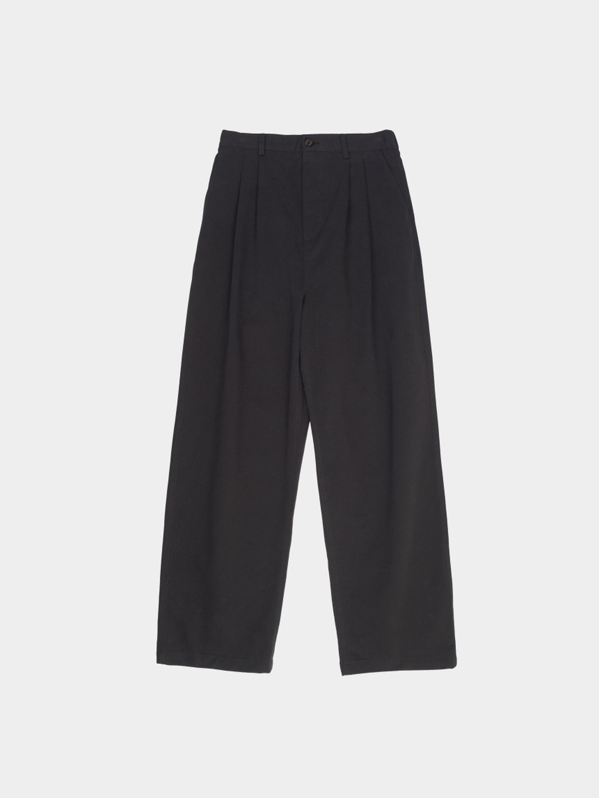 City Worker Pin-tuck Trouser (Black)