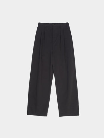 City Worker Pin-tuck Trouser (Black)