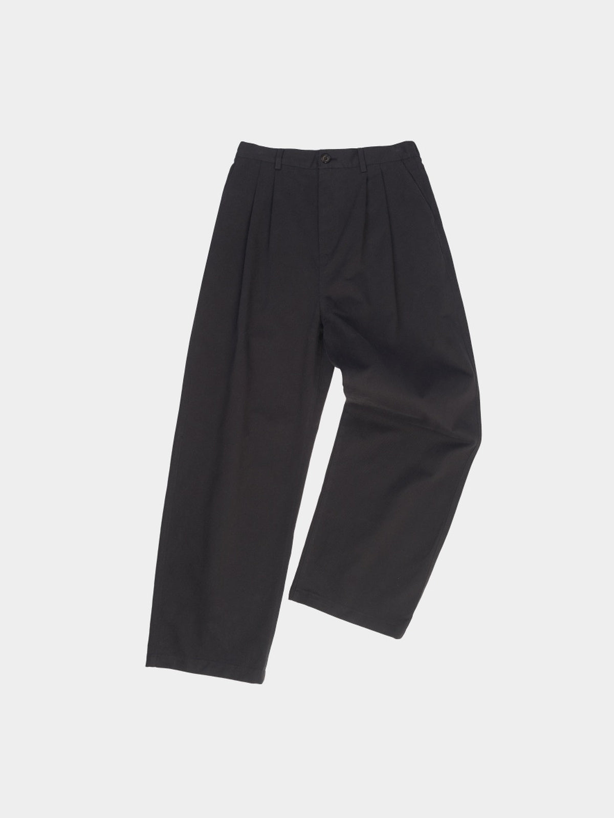 City Worker Pin-tuck Trouser (Black)