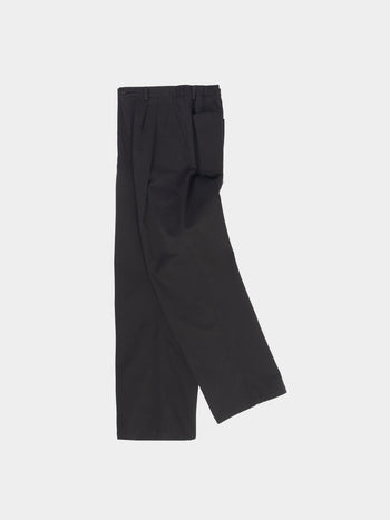 City Worker Pin-tuck Trouser (Black)
