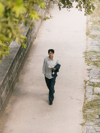 One Pocket Classic Stripe Shirts (Stripe Navy)