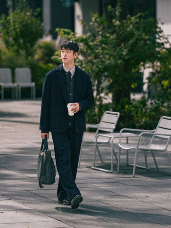 City Wool Club Jacket (Navy)