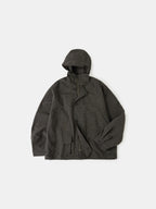 City Commuter Check Wind Jacket (Check Black)