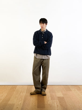 Yak Wool Collar Knit (Beige)