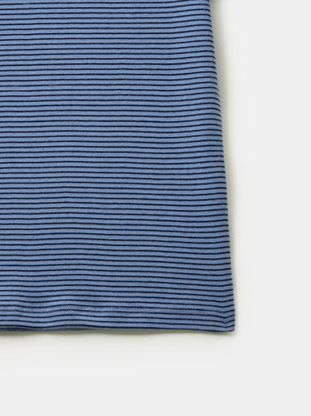 Classic Stripe Tee (Light Blue)