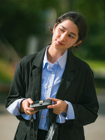 City Worker French Jacket (Khaki Gray)