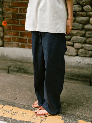 Light String Easy Pants (Navy)