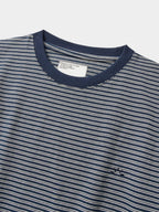 Relaxed Half Stripe String Tee (Stripe Navy)
