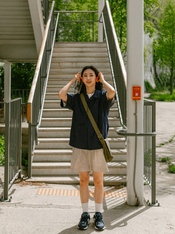 City Summer Light Banding Shorts (Charcoal)