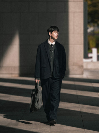 City Wool Club Jacket (Charcoal)