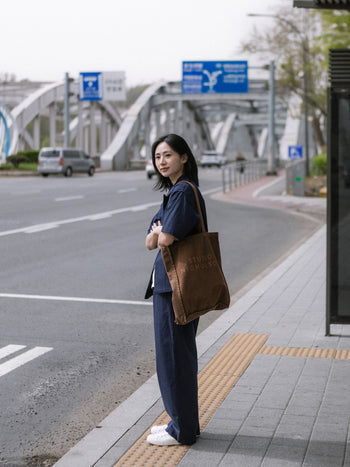 City Summer Light Banding Pants (Navy)