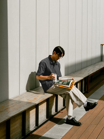 City Summer Light Banding Pants (Charcoal)