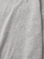 Relaxed Half String Tee (Melange Gray)