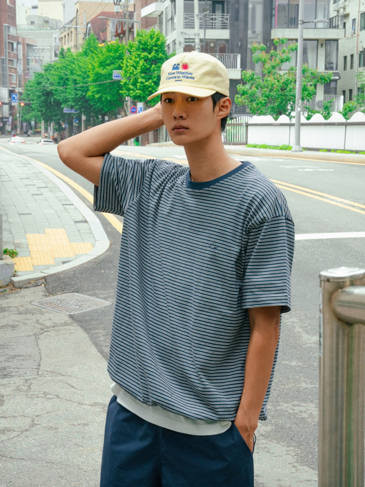 Sea&Sun Graphic Washed Cap (Lemon)