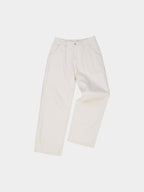 Heavy Cotton Carpenter Pants (Ecru)